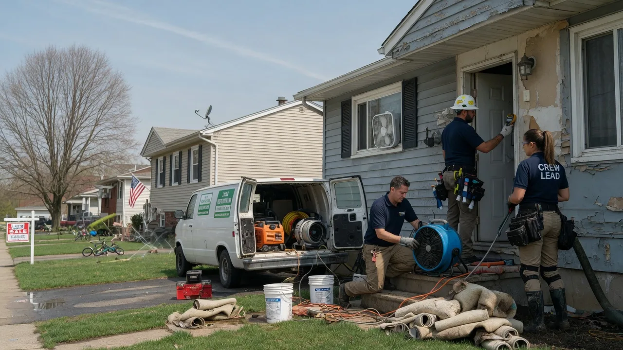 Flood Cleanup in Westlake, OH near me