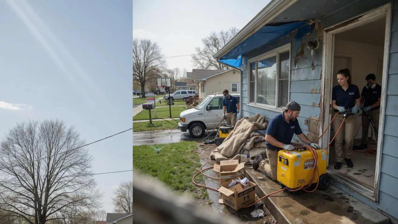Basement Flood Cleanup in Westlake, OH near me